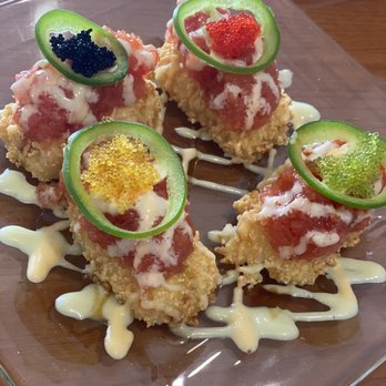 Lighthouse Thai Sushi - Spicy Tuna Crispy Rice - Thai Near Me - Lighthouse Point, Florida