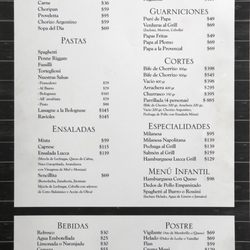Lucca Grill - Cortes de Carne, Pasta, Pizza, Ensalada, Postres y más