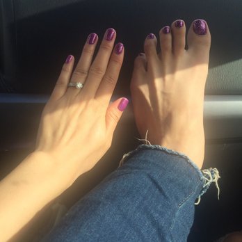 Relax Beauty Salon - Nails were much lighter than toes (excuse my crazy looking foot!) - Massage Near Me - Antioch, California Relax Beauty Salon - Nails were much lighter than toes (excuse my crazy looking foot!) - Massage Near Me - Antioch, California