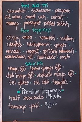 Menu photo 2 Poke Poke Madison, WI Menu photo 2 Poke Poke Madison, WI