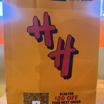 Heavy Handed - To go bag - Burgers Near Me - Los Angeles, California