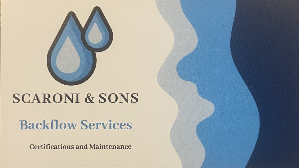 Slide of Scaroni & Sons Backflow Services