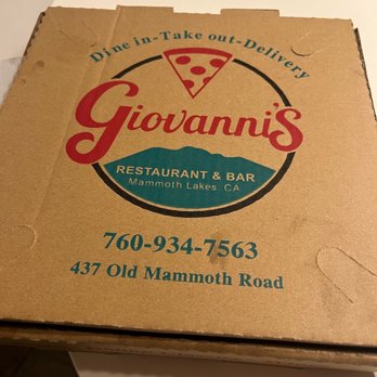 Giovanni's - Pizza Near Me - Mammoth Lakes, California Giovanni's - Pizza Near Me - Mammoth Lakes, California