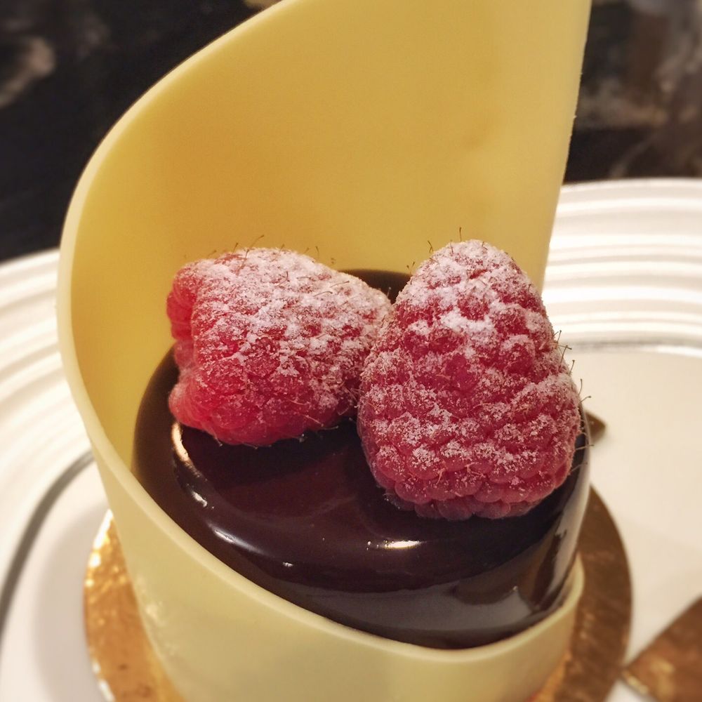 Dolce Patisserie - Sumptuous dark chocolate raspberry mousse. Amazing! - Desserts Near Me - Hellertown, Pennsylvania Dolce Patisserie - Sumptuous dark chocolate raspberry mousse. Amazing! - Desserts Near Me - Hellertown, Pennsylvania