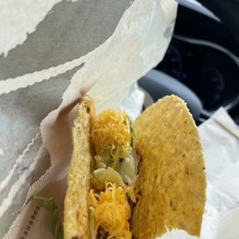 Del Taco Red Bluff - A very stale taco shell that is barely half full - Fast Food Near Me - Red Bluff, California Del Taco Red Bluff - A very stale taco shell that is barely half full - Fast Food Near Me - Red Bluff, California