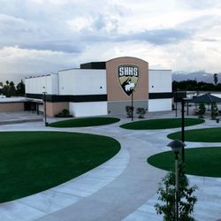 South Hills High School - The school building