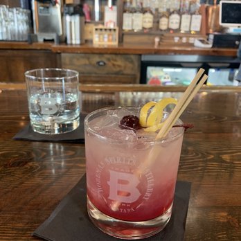 Bozeman Spirits - I forget what's it's called now, but it's a spicy gin cocktail and delicious! - Cocktail Bars Near Me - Bozeman, Montana Bozeman Spirits - I forget what's it's called now, but it's a spicy gin cocktail and delicious! - Cocktail Bars Near Me - Bozeman, Montana