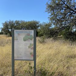 Map at the trailhead