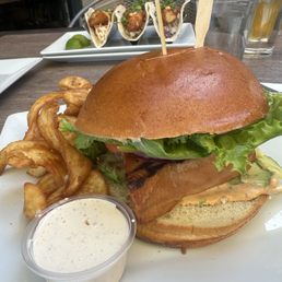 Ahi Tuna Burger Ahi Tuna Burger