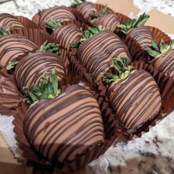 The Chocolaterie Luxury Chocolates - Triple chocolate covered strawberries - Chocolatiers & Shops Near Me - Duluth, Georgia The Chocolaterie Luxury Chocolates - Triple chocolate covered strawberries - Chocolatiers & Shops Near Me - Duluth, Georgia