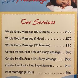 999 Massage - Massage Services and Prices