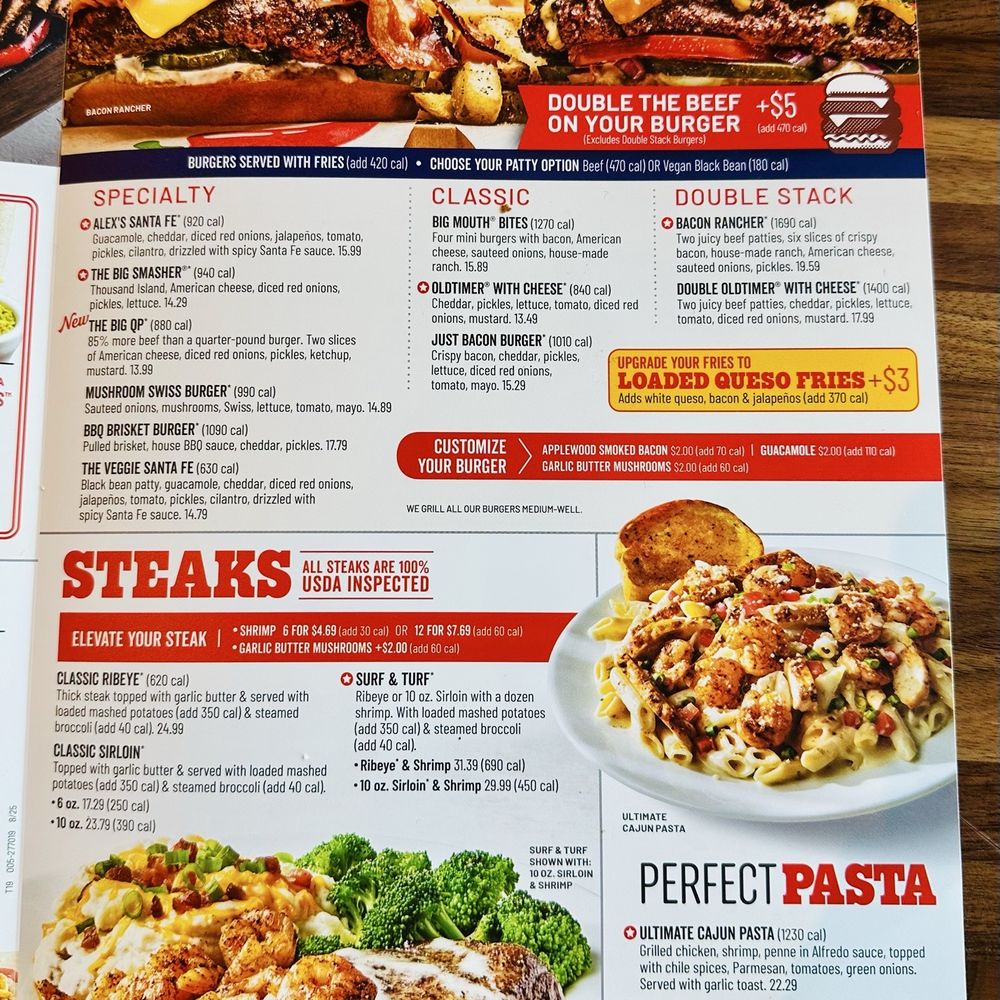 Chili's - August 2025 menu of burgers, steaks, and pastas - American Near Me - Pittsburgh, Pennsylvania Chili's - August 2025 menu of burgers, steaks, and pastas - American Near Me - Pittsburgh, Pennsylvania