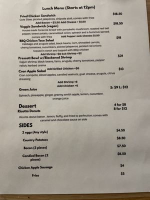 Menu photo 5 Cafe Noir Oakland, CA