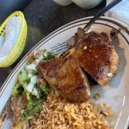 Porkchop plate