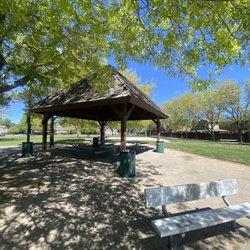 Van Meter Park - Covered eating area.