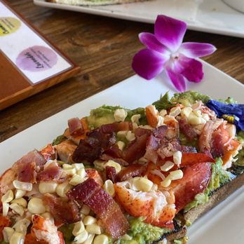 Toasted Gastrobrunch - Lobster toast and BLT in the background - Breakfast & Brunch Near Me - Oceanside, California Toasted Gastrobrunch - Lobster toast and BLT in the background - Breakfast & Brunch Near Me - Oceanside, California