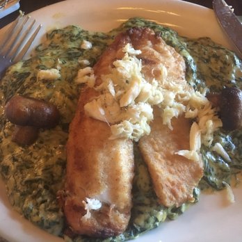 Tunk's Cypress Inn - Snapper Florentine....delicious!!!! - Seafood Near Me - Boyce, Louisiana