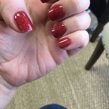 Organic Nails & Spa - Beautiful job!! First time SNS and I'm in love - Nail Salons Near Me - Georgetown, Texas