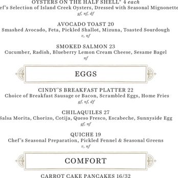 Cindy's Rooftop - Brunch menu - New American Near Me - Chicago, Illinois Cindy's Rooftop - Brunch menu - New American Near Me - Chicago, Illinois