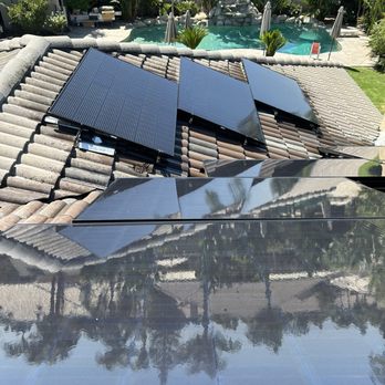 Sunny's Solar Cleaning - Before and after - Solar Panel Cleaning Near Me Sunny's Solar Cleaning - Before and after - Solar Panel Cleaning Near Me