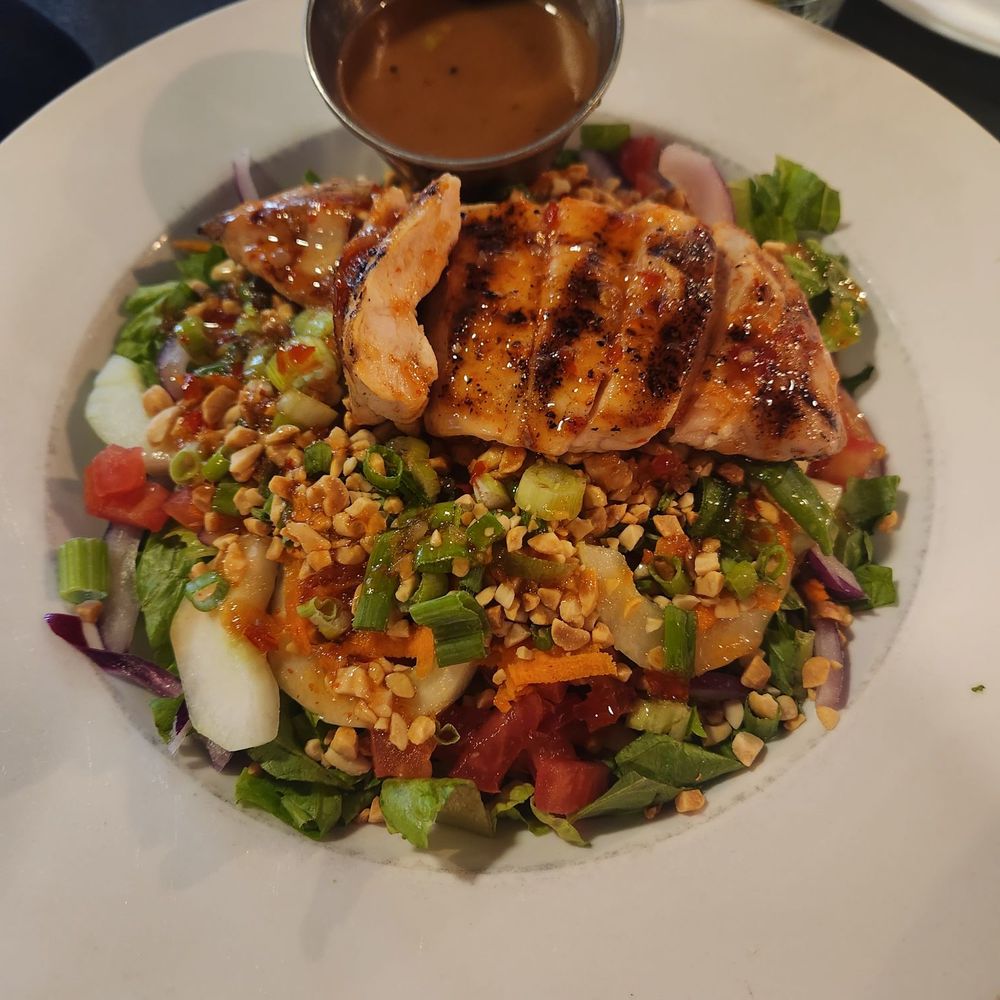 Binkleys Kitchen & Bar - Thai Chicken Salad - American Near Me - Indianapolis, Indiana Binkleys Kitchen & Bar - Thai Chicken Salad - American Near Me - Indianapolis, Indiana