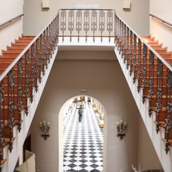 Parador de Cuenca - Stairs to and from the guest floors