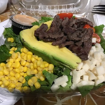 Aloha Salads - Paniolo with grilled steak - Sandwiches Near Me - Kapolei, Hawaii