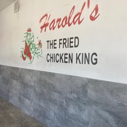 Harold's Chicken Shack - Signage.