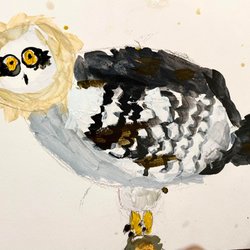 Digital Monkey School - Wls and hoo-hoo-lloween...
 ...
From painting and drawing class, instructor Ms. Ola