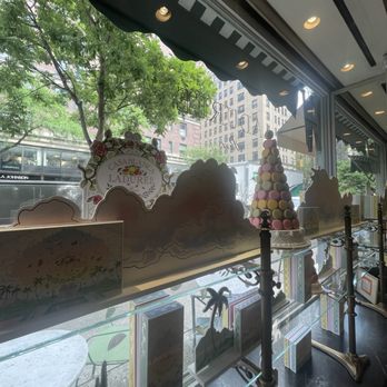 Ladurée Madison - Inside display - Macarons Near Me - New York, New York