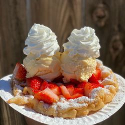 Fun-Diggity Funnel Cakes - 8in build your own funnelcake