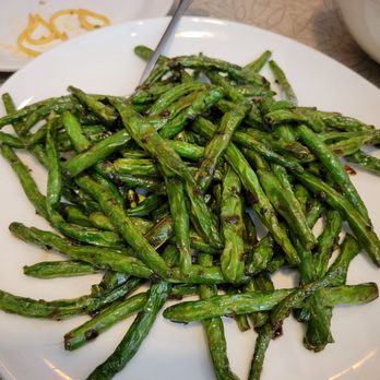 Sichuan Dynasty - Sautéed Green Beans Sichuan Style - Chinese Near Me - Overland Park, Kansas