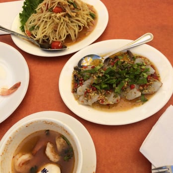 SriPraPhai Thai Restaurant - duck papaya salad, raw shrimp and tom yum soup! - Thai Near Me - Woodside, New York SriPraPhai Thai Restaurant - duck papaya salad, raw shrimp and tom yum soup! - Thai Near Me - Woodside, New York