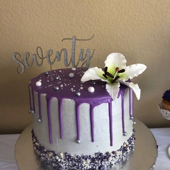 Sweetly Blessed Baker  - My moms 70th birthday cake - Bakeries Near Me