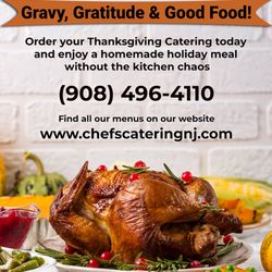 Chefs Catering - Let Chefs Catering bring the homemade flavors of the season to your table!