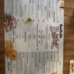 Benderz Burgers - Menu