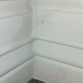 Landers Premier Flooring - Landers Base Re-install. Base pieces don't line up (they said may not be their fault) ...and attempt to disguise with caulk at floor! - Flooring Near Me - Austin, Texas Landers Premier Flooring - Landers Base Re-install. Base pieces don't line up (they said may not be their fault) ...and attempt to disguise with caulk at floor! - Flooring Near Me - Austin, Texas
