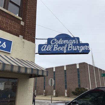 Coleman's Burgers & Bakery - Outside sign - Burgers Near Me - Okmulgee, Oklahoma