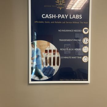 Quick Test Health Services - Quick Test Health Services Offers Self Pay Labs - Laboratory Testing Near Me - Mesa, Arizona