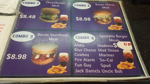 Menu photo 5 Burger Madness - Monroe Monroe, WA