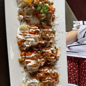 Aracosia McLean - Spicy Beef Dumplings - Afghan Near Me - McLean, Virginia Aracosia McLean - Spicy Beef Dumplings - Afghan Near Me - McLean, Virginia