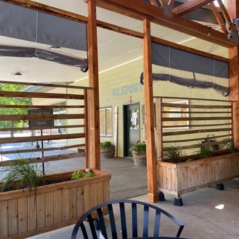 Milepost Brewing - Entrance from porch. - American Near Me - Cashmere, Washington Milepost Brewing - Entrance from porch. - American Near Me - Cashmere, Washington