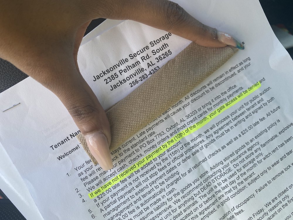 JACKSONVILLE SECURE STORAGE Updated August 2024 2385 Pelham Rd S