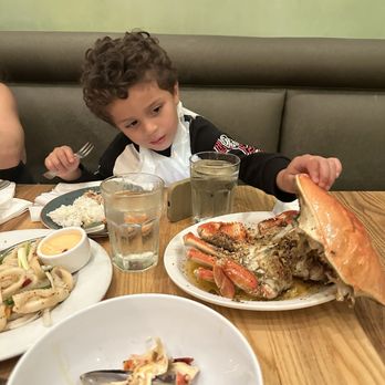 Thanh Long - My son and his pepper Roast Crab - Seafood Near Me - San Francisco, California Thanh Long - My son and his pepper Roast Crab - Seafood Near Me - San Francisco, California