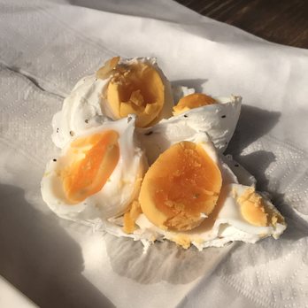 Brewmasters - Hard boiled poached eggs with an overwhelming taste of vinegar - Cafes Near Me - Windsor, QLD