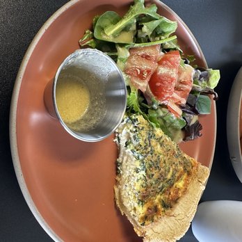 Le Bon Café & Bakery - Spanish quiche with salad - French Near Me - Myrtle Beach, South Carolina Le Bon Café & Bakery - Spanish quiche with salad - French Near Me - Myrtle Beach, South Carolina