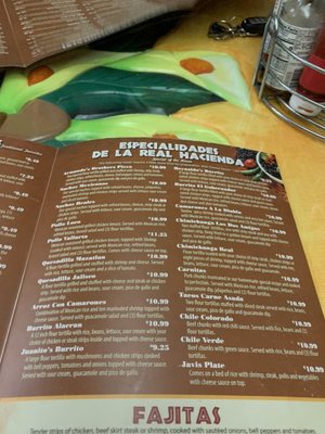 Menu photo 3 Cilantros Grill & Cantina Van Wert, OH