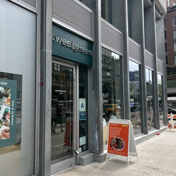 sweetgreen - Healthy Salads, Wraps, and Bowls - a sign in front of a store - Salad Near Me - New York, New York sweetgreen - Healthy Salads, Wraps, and Bowls - a sign in front of a store - Salad Near Me - New York, New York