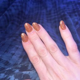 Dip nails (2.5 weeks after getting them done)
