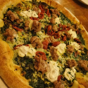 Nook - Pizza on special delicious! Pesto - Pizza Near Me - Vancouver, British Columbia